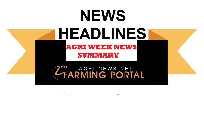 Suid Afrika -Weeklikse Landbou Nuusoorsig -  Weekly Agriculture News Summary 20th December 2023 