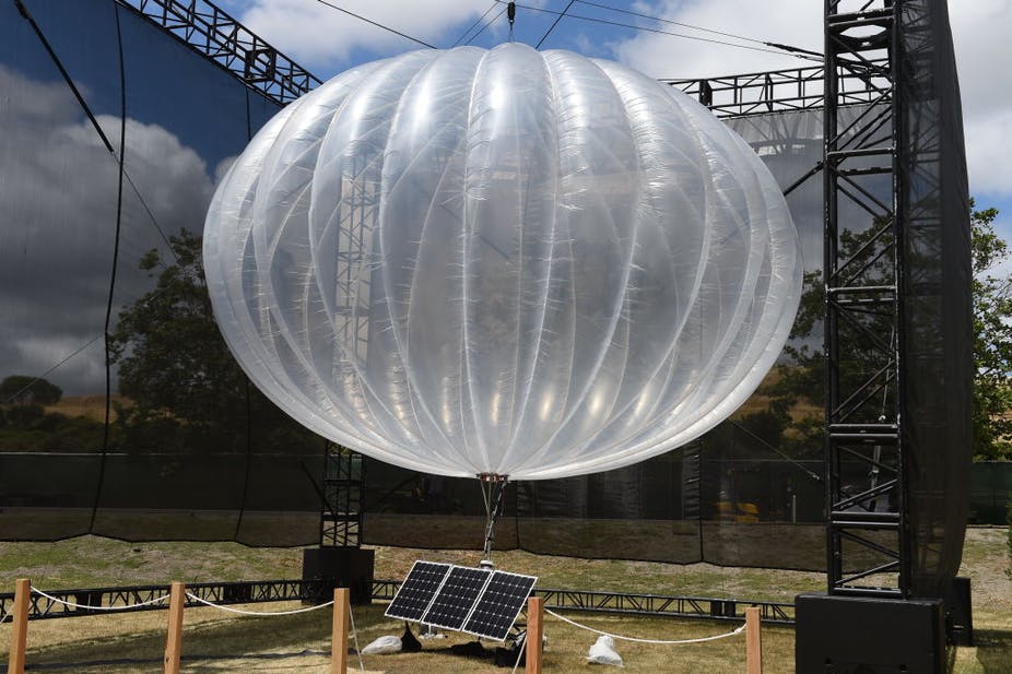 Kenya’s internet balloons could help to bridge the digital divide