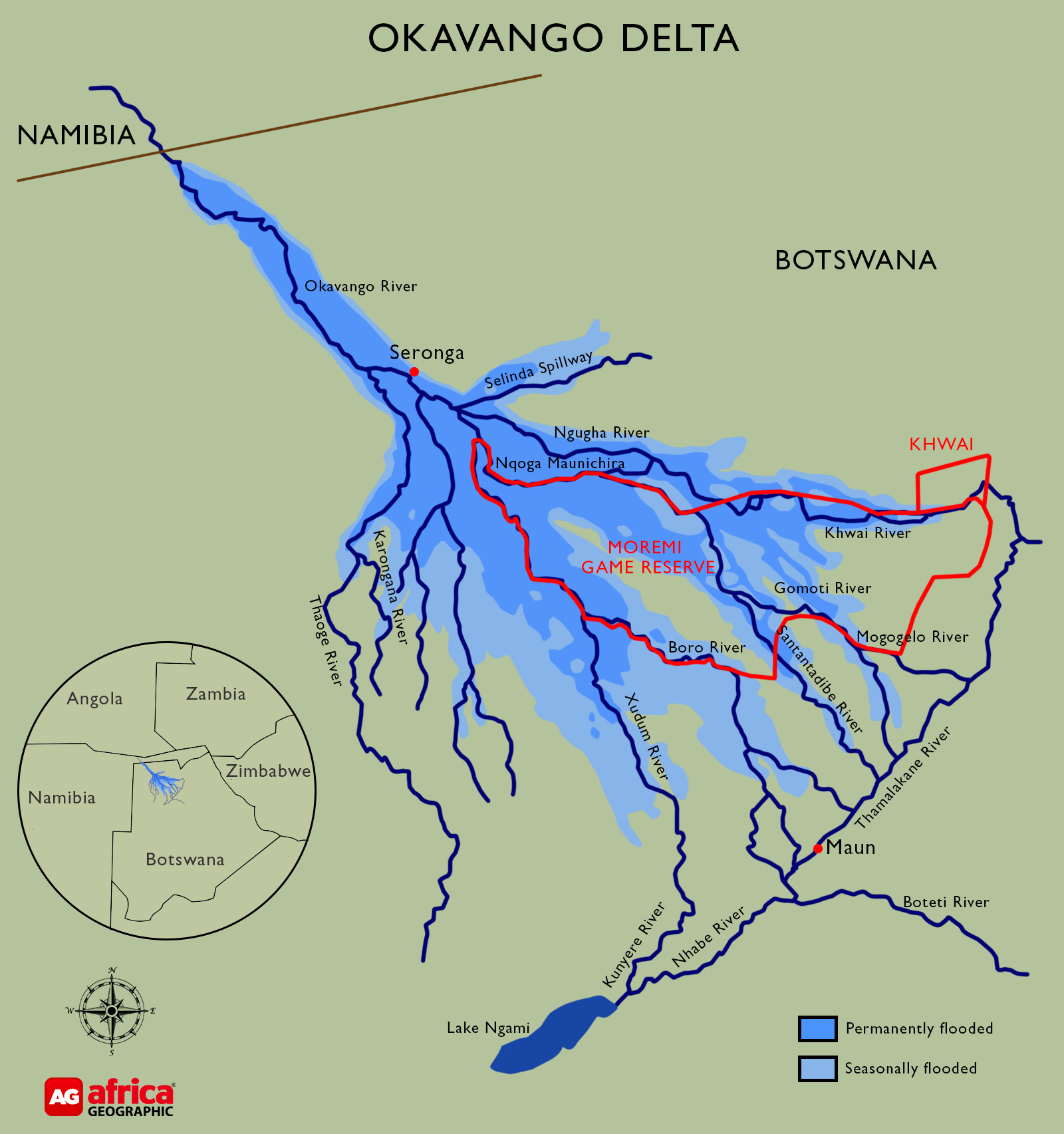 The Okavango Delta 