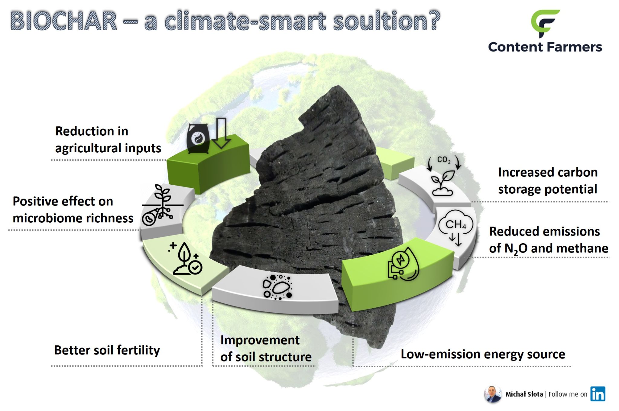 Biochar in climate change mitigation