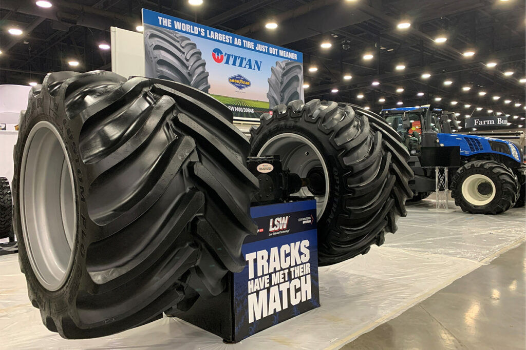 New R-2 Tread Design On The World’s Largest Farm Tyre