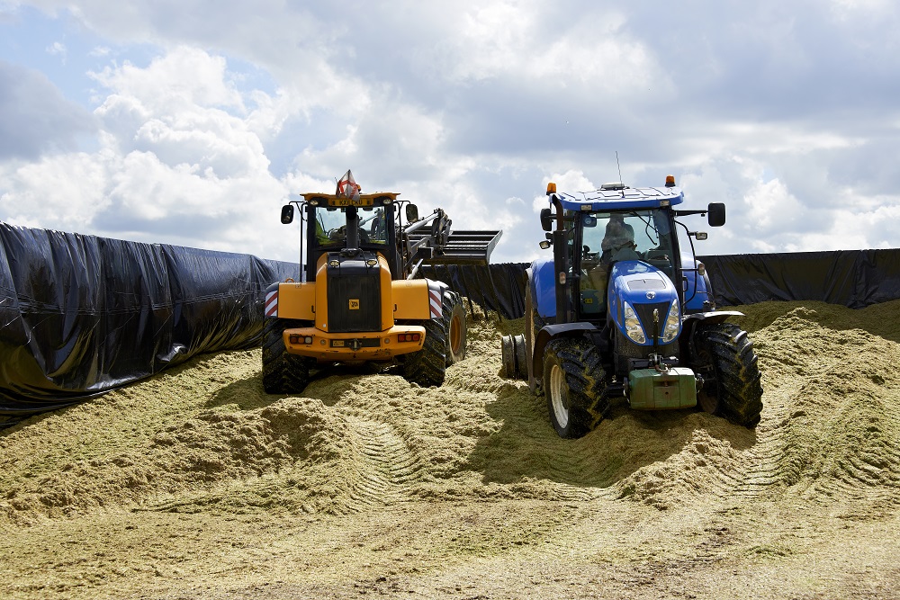 What happens when silage ferments well?