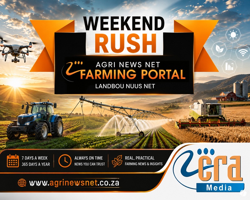 AGRI NEWS NET- WEEKEND NEWS RUSH  Summary of the Week 25 October 2026 